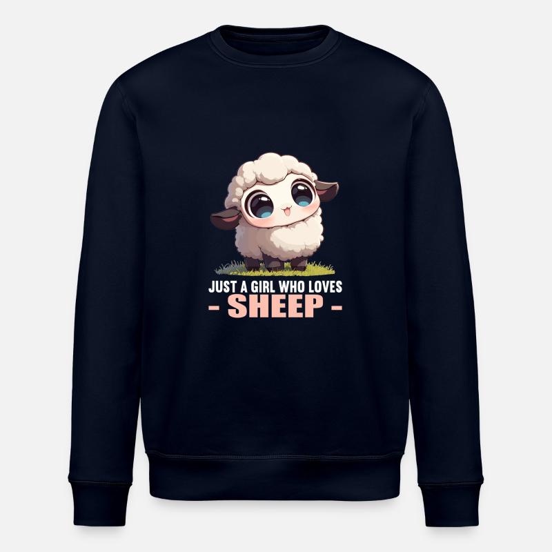 Mouton Mouton - Sweat bio ROLLER Stanley/Stella Unisexe - marine
