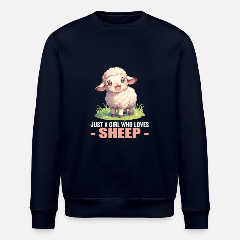 Schafe Schaf - Stanley/Stella Unisex Bio-Sweatshirt ROLLER - Navy