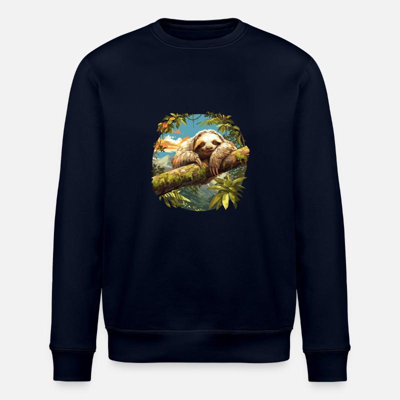 Faultiere Faultier - Stanley/Stella Unisex Bio-Sweatshirt ROLLER - Navy