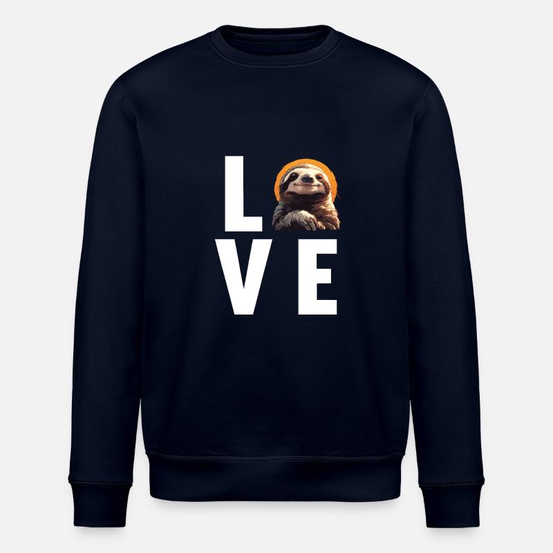 Faultiere Faultier - Stanley/Stella Unisex Bio-Sweatshirt ROLLER - Navy