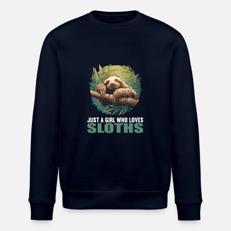 Faultiere Faultier - Stanley/Stella Unisex Bio-Sweatshirt ROLLER - Navy