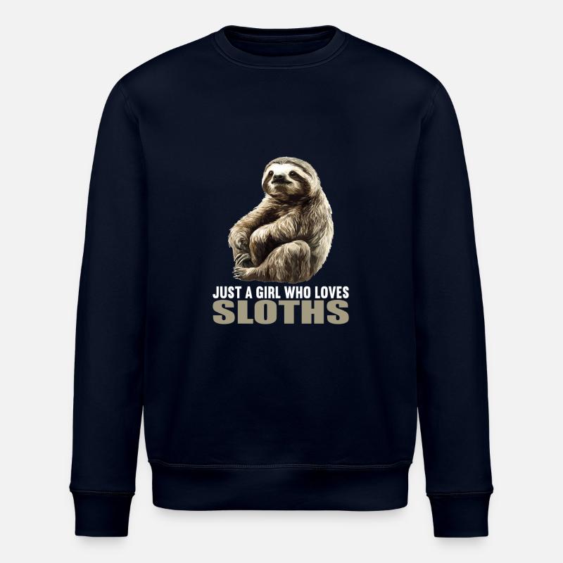 Faultiere Faultier - Stanley/Stella Unisex Bio-Sweatshirt ROLLER - Navy