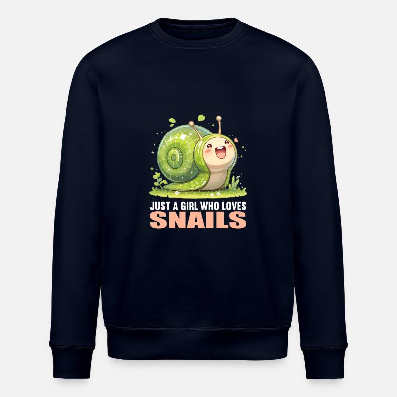 Escargots Escargot - Sweat bio ROLLER Stanley/Stella Unisexe - marine