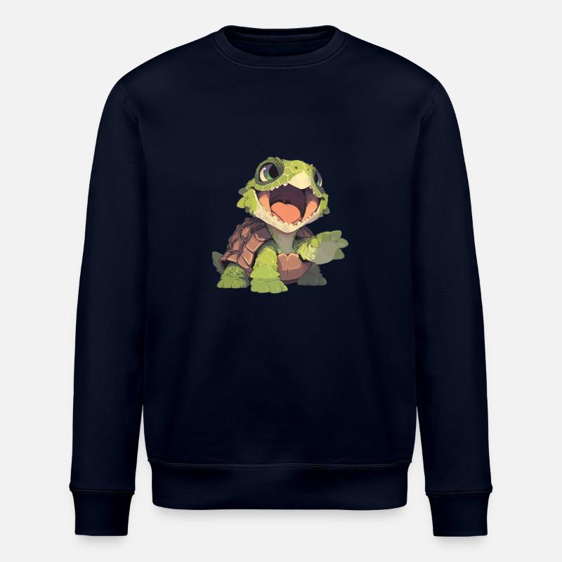Snapping Turtles Snapping Turtle - Stanley/Stella ROLLER Unisex Organic Sweatshirt - navy