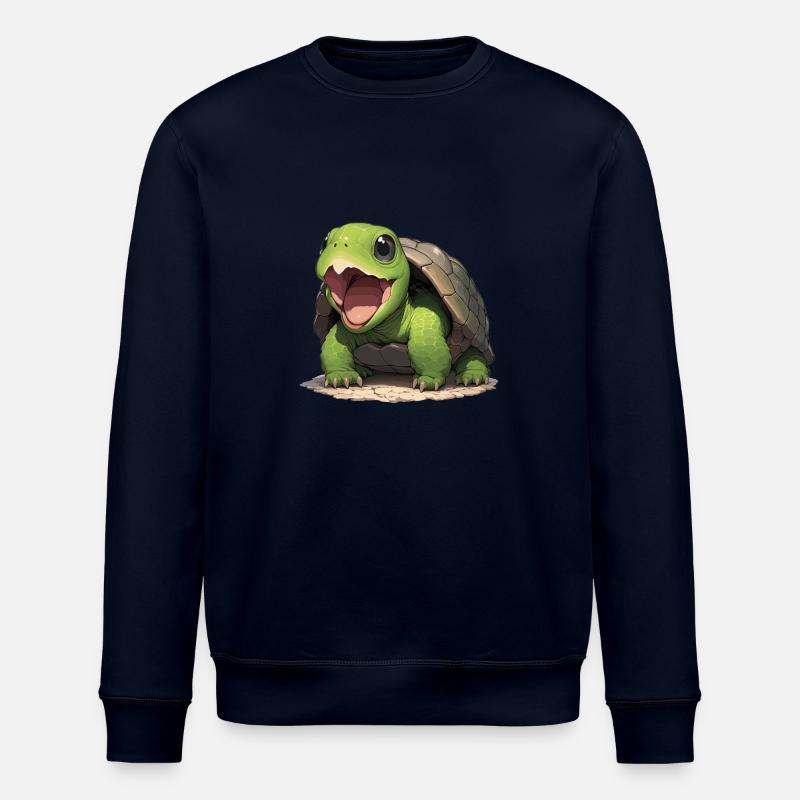 Snapping Turtles Snapping Turtle - Stanley/Stella ROLLER Unisex Organic Sweatshirt - navy