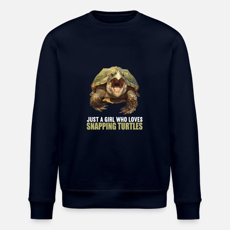 Snapping Turtles Snapping Turtle - Stanley/Stella ROLLER Unisex Organic Sweatshirt - navy