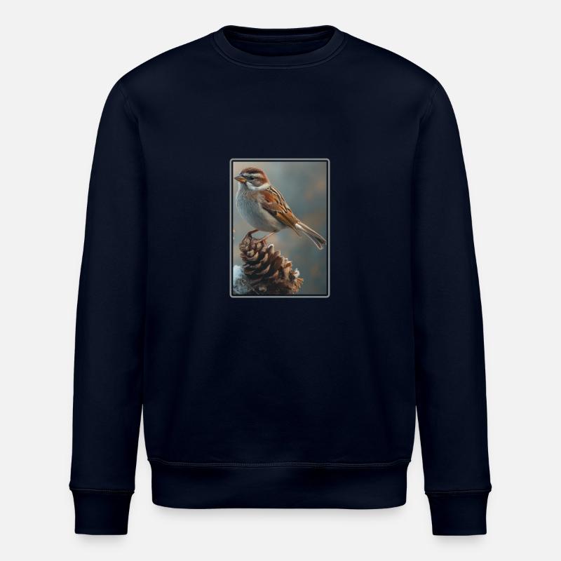 Sparrows Sparrow - Stanley/Stella ROLLER Unisex Organic Sweatshirt - navy