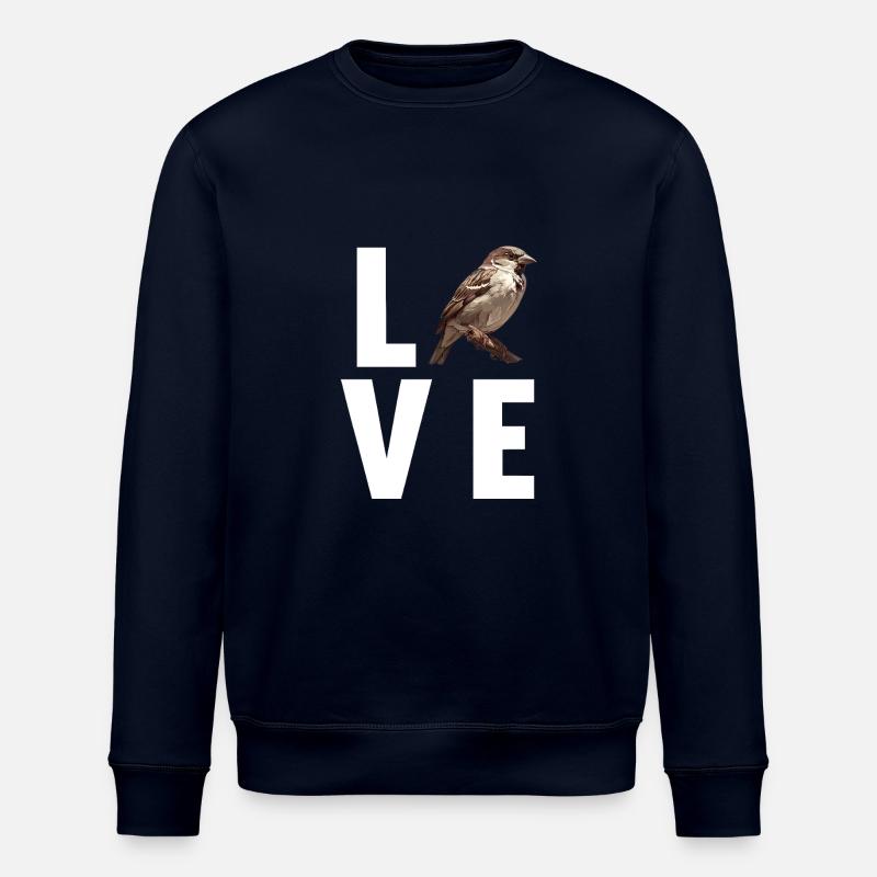 Sparrows Sparrow - Stanley/Stella ROLLER Unisex Organic Sweatshirt - navy