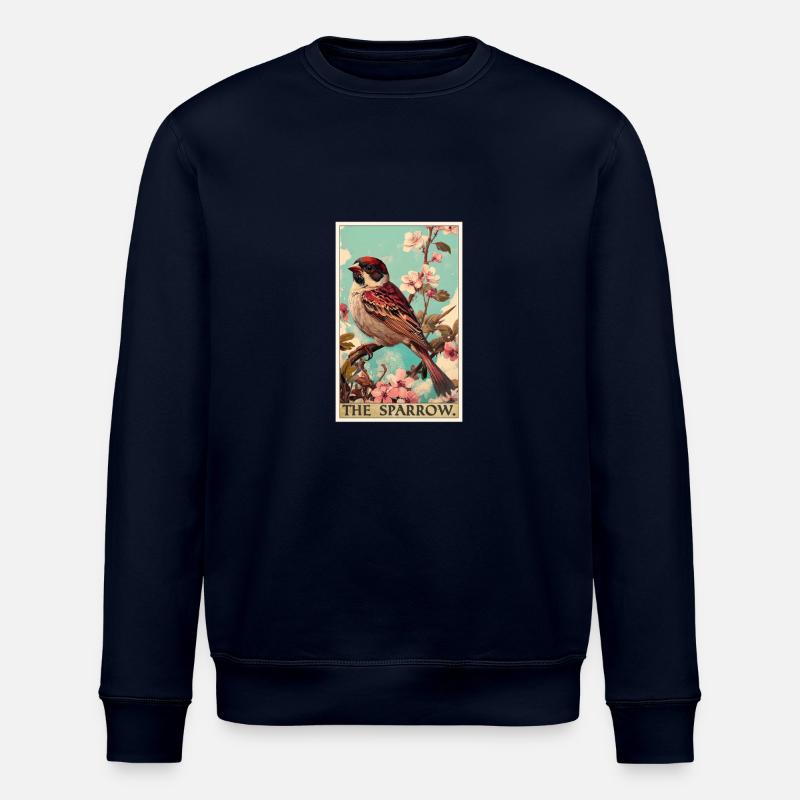 Spatzen Spatz - Stanley/Stella Unisex Bio-Sweatshirt ROLLER - Navy
