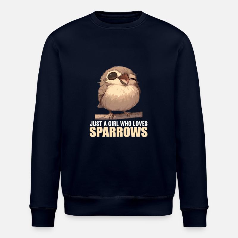 Spatzen Spatz - Stanley/Stella Unisex Bio-Sweatshirt ROLLER - Navy