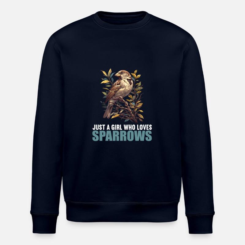 Spatzen Spatz - Stanley/Stella Unisex Bio-Sweatshirt ROLLER - Navy