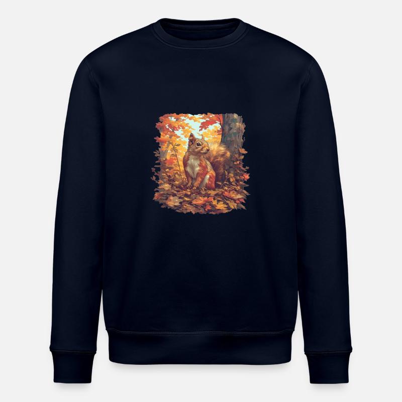 Eichhörnchen - Stanley/Stella Unisex Bio-Sweatshirt ROLLER - Navy