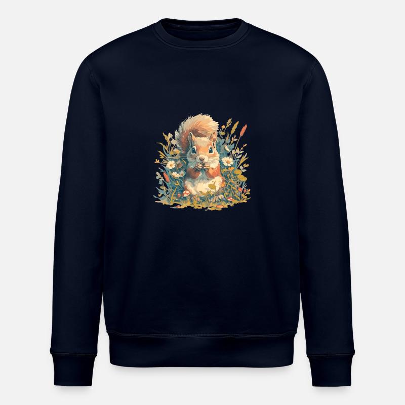 Eichhörnchen - Stanley/Stella Unisex Bio-Sweatshirt ROLLER - Navy