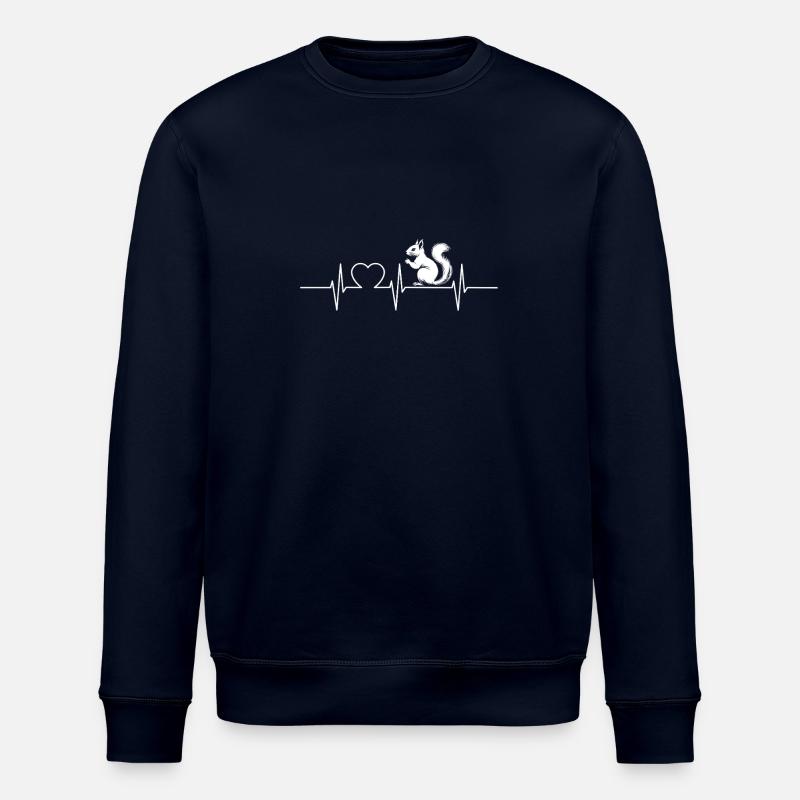 Écureuil - Sweat bio ROLLER Stanley/Stella Unisexe - marine