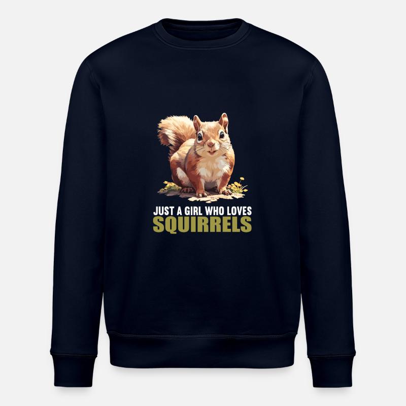 Eichhörnchen - Stanley/Stella Unisex Bio-Sweatshirt ROLLER - Navy