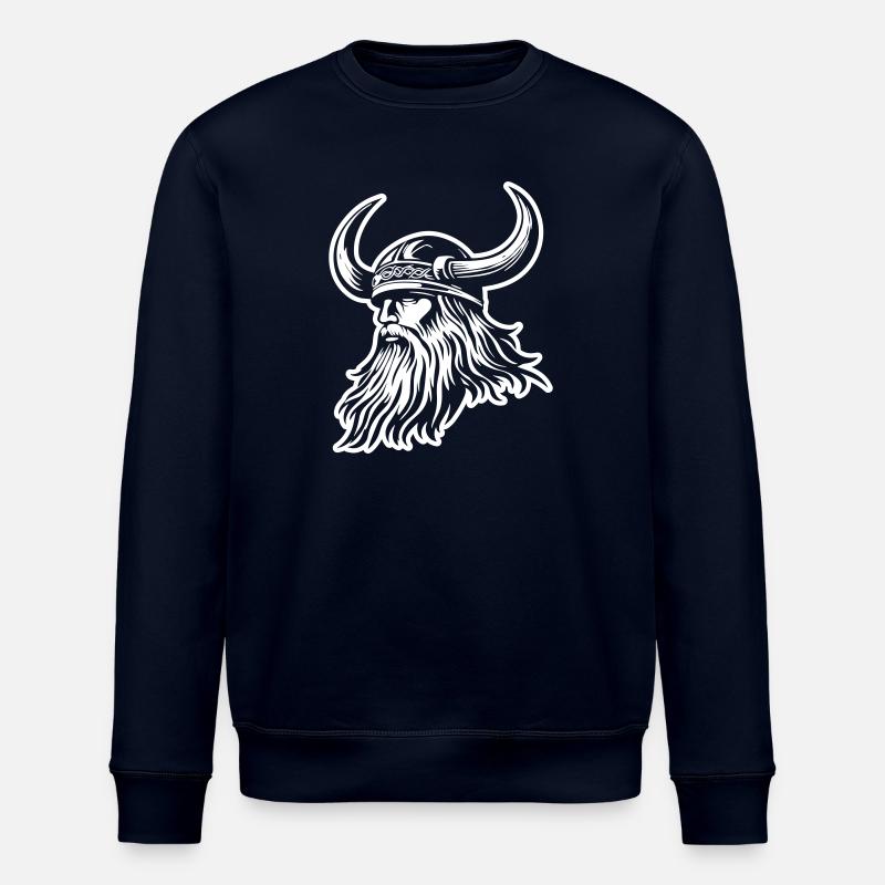 Wikinger Helm - Stanley/Stella Unisex Bio-Sweatshirt ROLLER - Navy