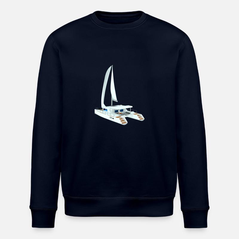 Lagoon 450 Back - Stanley/Stella Unisex Bio-Sweatshirt ROLLER - Navy