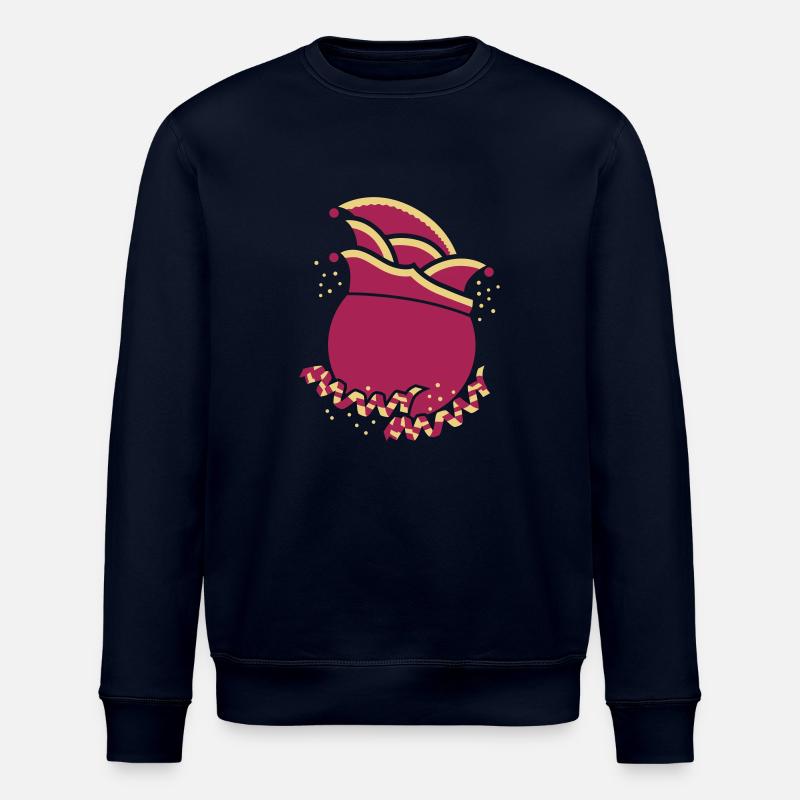 Narrenkappe Kreis - Stanley/Stella Unisex Bio-Sweatshirt ROLLER - Navy
