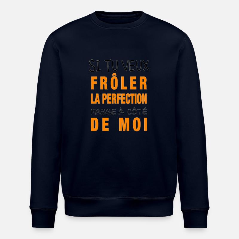 frôler la perfection - Sweat bio ROLLER Stanley/Stella Unisexe - marine