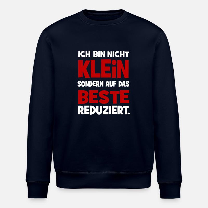 ich bin nicht klein - Stanley/Stella Unisex Bio-Sweatshirt ROLLER - Navy