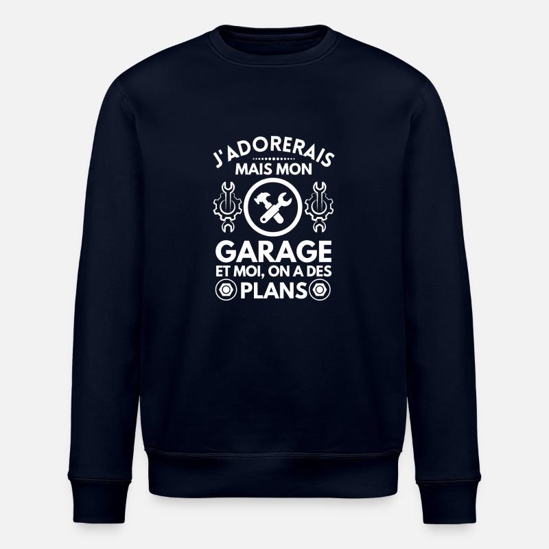 Garage - Sweat bio ROLLER Stanley/Stella Unisexe - marine