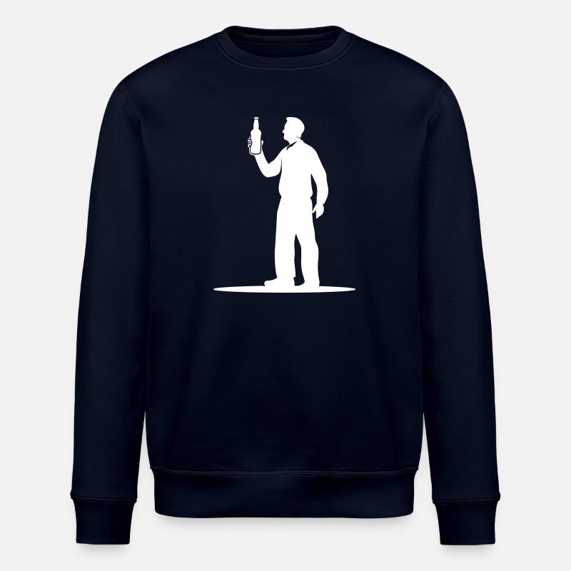 Bier Trinken Party - Stanley/Stella Unisex Bio-Sweatshirt ROLLER - Navy