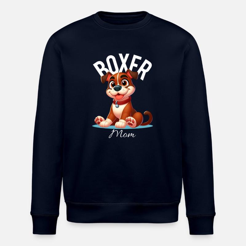Boxer-Mama - Stanley/Stella Unisex Bio-Sweatshirt ROLLER - Navy