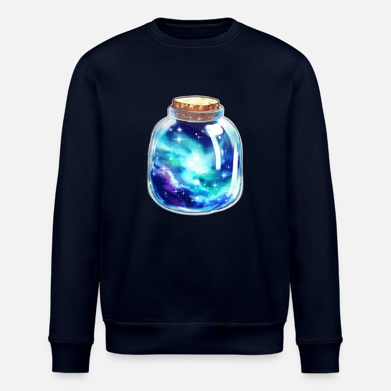 Platz in einem Glas - Stanley/Stella Unisex Bio-Sweatshirt ROLLER - Navy