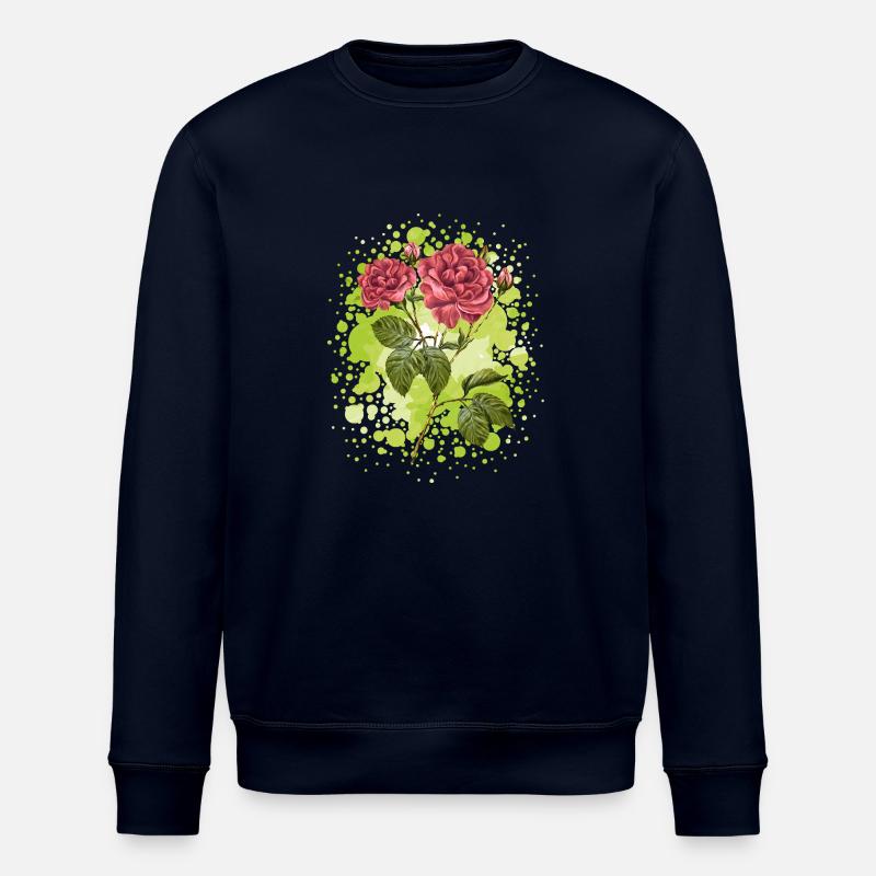 Blumen - Stanley/Stella Unisex Bio-Sweatshirt ROLLER - Navy