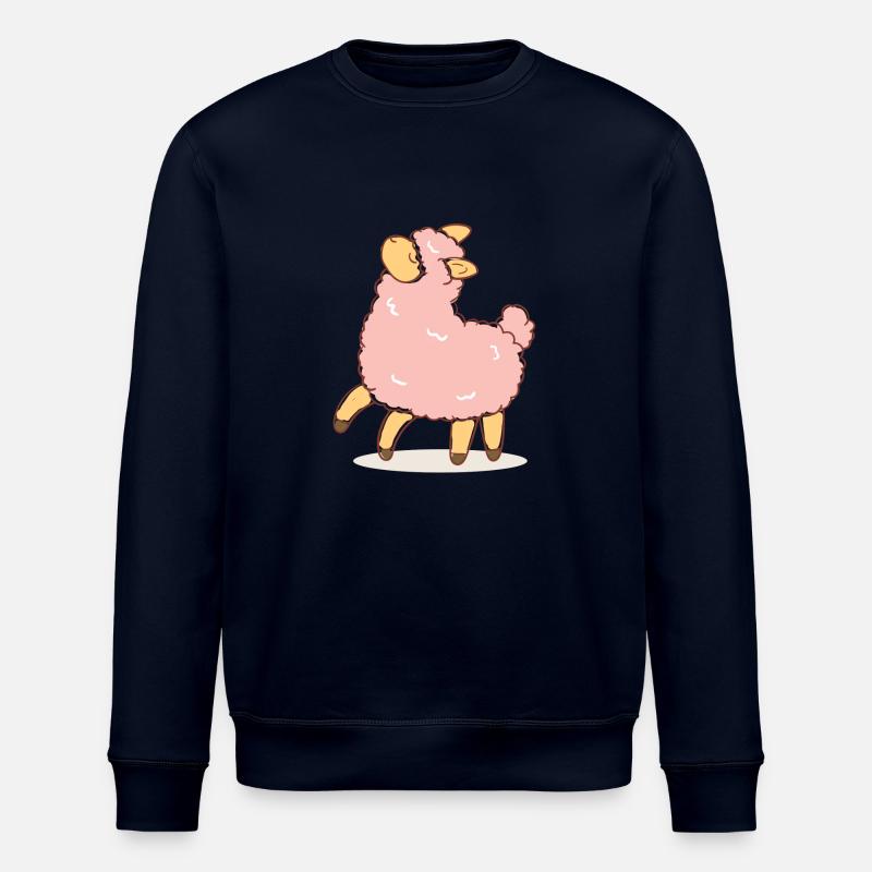 Rosa Schaf - Stanley/Stella Unisex Bio-Sweatshirt ROLLER - Navy
