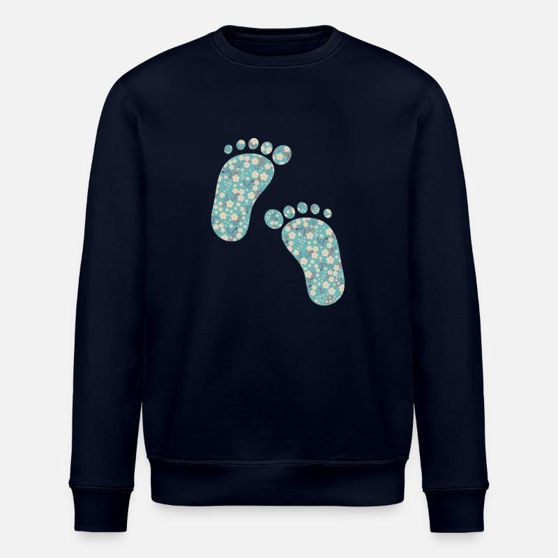pieds liberty turquoise - Sweat bio ROLLER Stanley/Stella Unisexe - marine