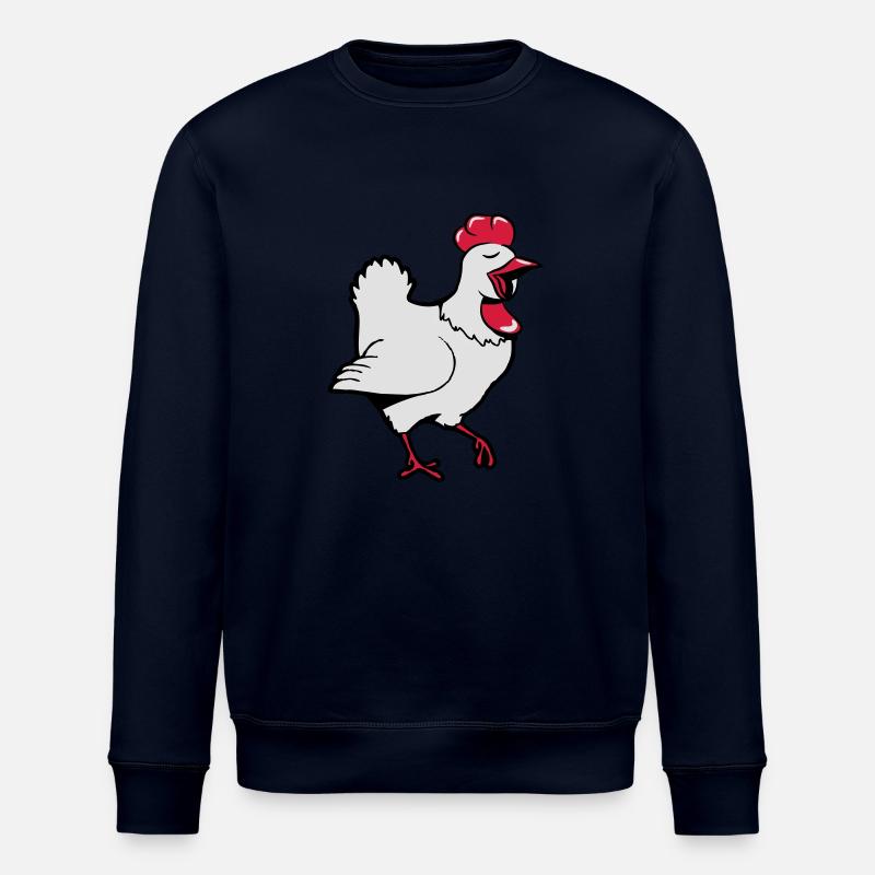 Poulet joyeux - Sweat bio ROLLER Stanley/Stella Unisexe - marine