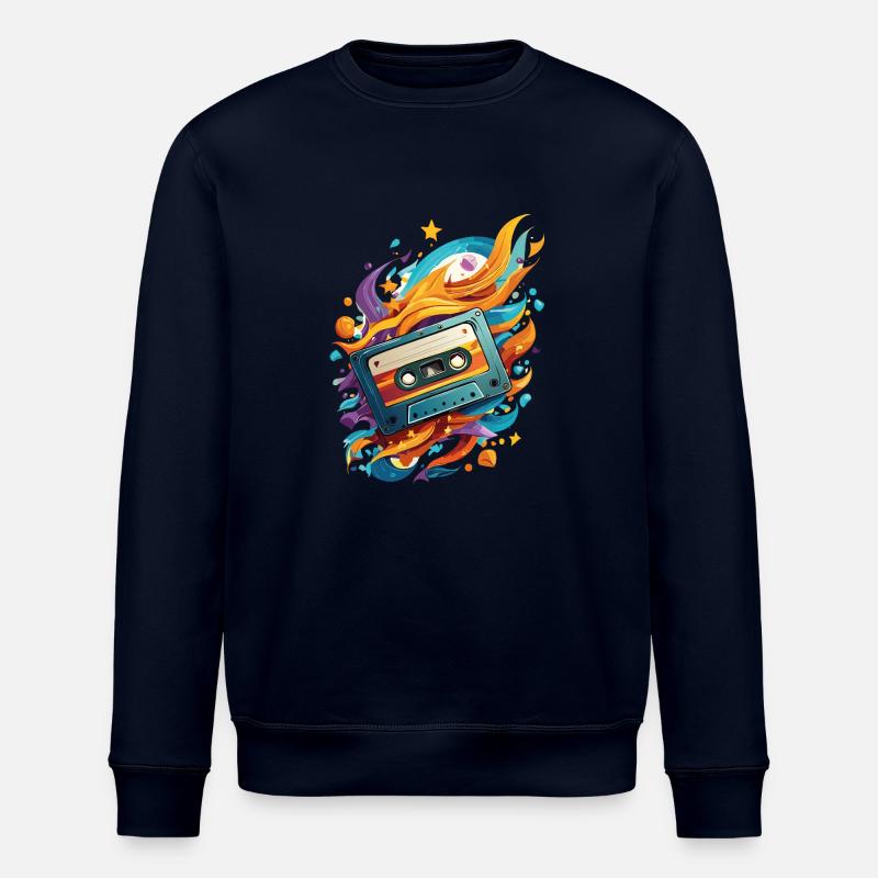 MIXTAPE II - Stanley/Stella Unisex Bio-Sweatshirt ROLLER - Navy