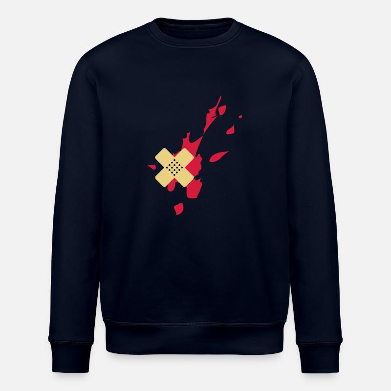 Pflaster Blutspritzer 2c - Sweat bio ROLLER Stanley/Stella Unisexe - marine