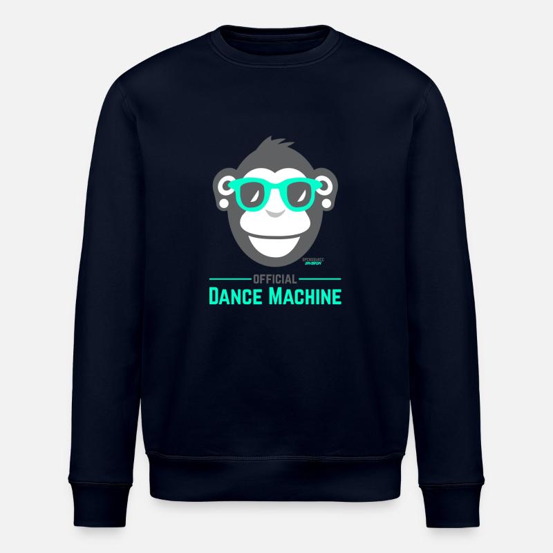 Machine de danse officielle - Sweat bio ROLLER Stanley/Stella Unisexe - marine