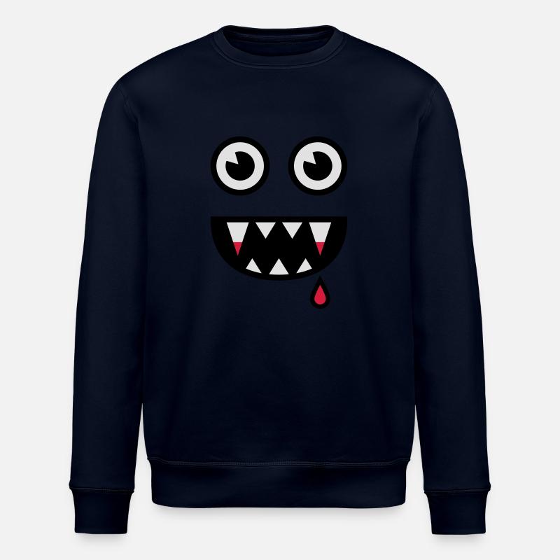 Petit vampire / Petit vampire - Sweat bio ROLLER Stanley/Stella Unisexe - marine