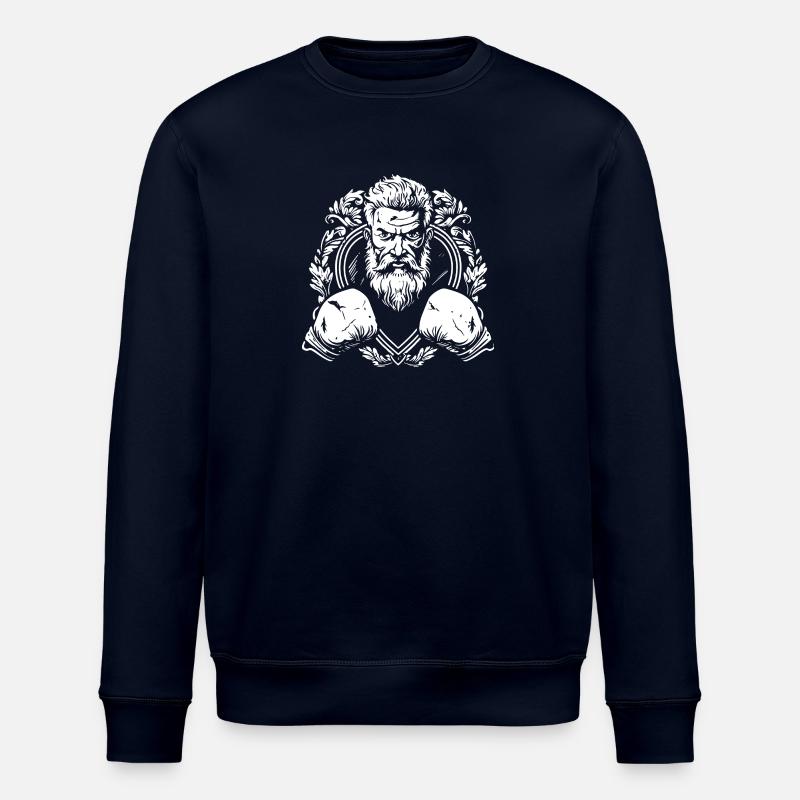 Combattant Boxer Boxe MMA - Sweat bio ROLLER Stanley/Stella Unisexe - marine