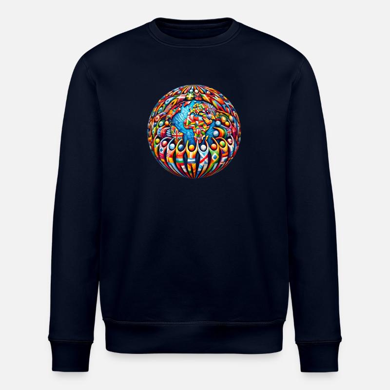 Unity in Diversity – Gemeinsam stark - Stanley/Stella Unisex Bio-Sweatshirt ROLLER - Navy