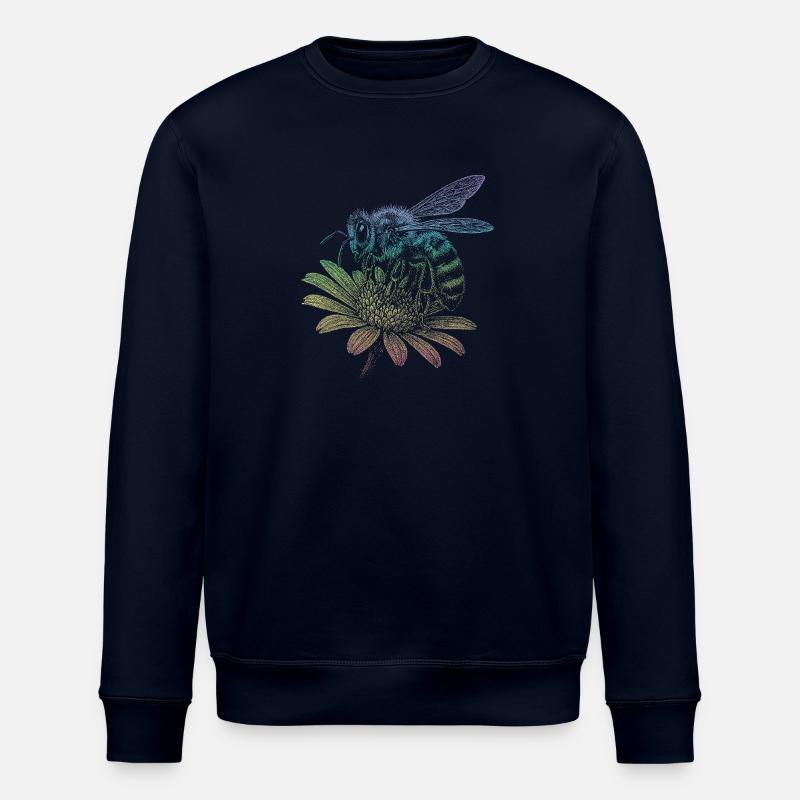 Honigbiene - Stanley/Stella Unisex Bio-Sweatshirt ROLLER - Navy