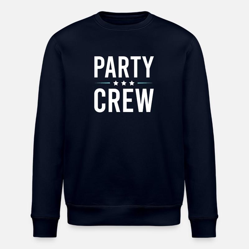 Party Crew - Stanley/Stella Unisex Bio-Sweatshirt ROLLER - Navy