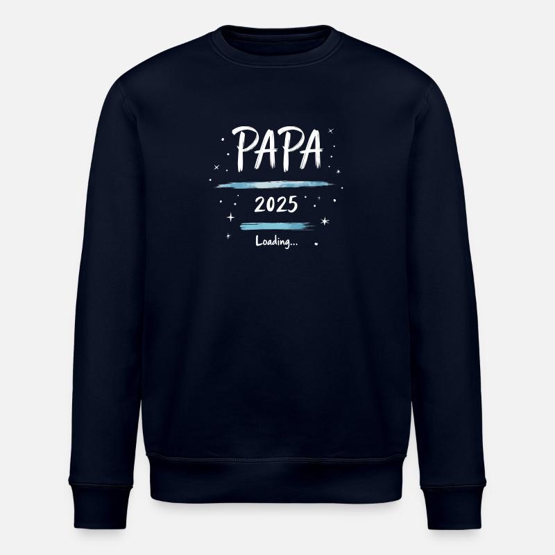 Papa 2025 Loading - Stanley/Stella ROLLER Unisex Organic Sweatshirt - navy