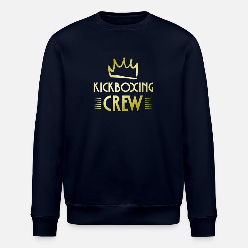 Kickboxing Crew - Stanley/Stella ROLLER Unisex Organic Sweatshirt - navy