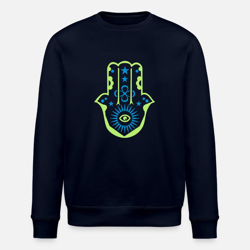 Hand der Fatima - Stanley/Stella Unisex Bio-Sweatshirt ROLLER - Navy