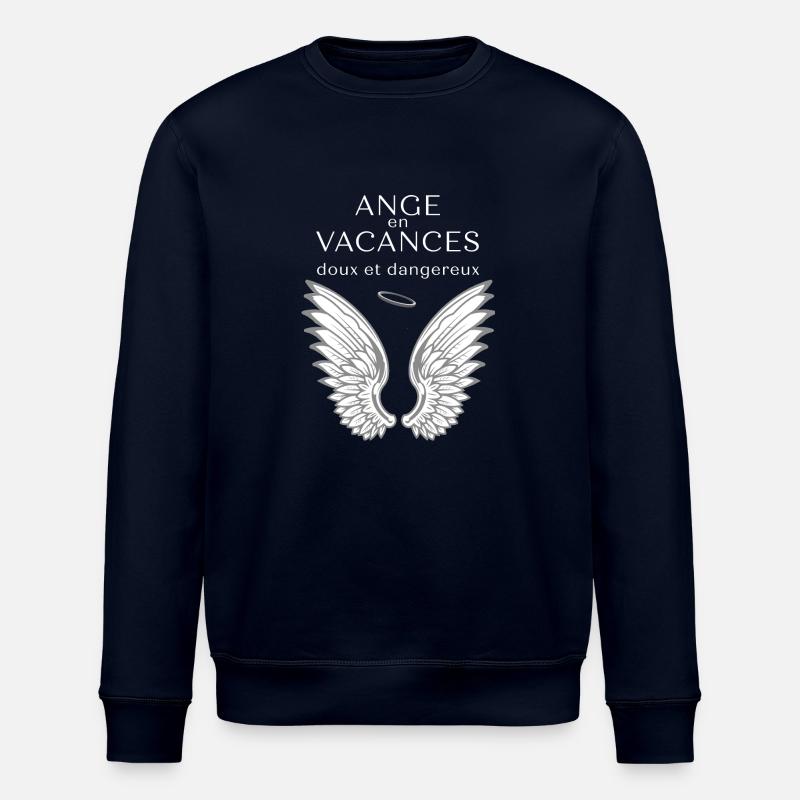 ange en vacances - Sweat bio ROLLER Stanley/Stella Unisexe - marine