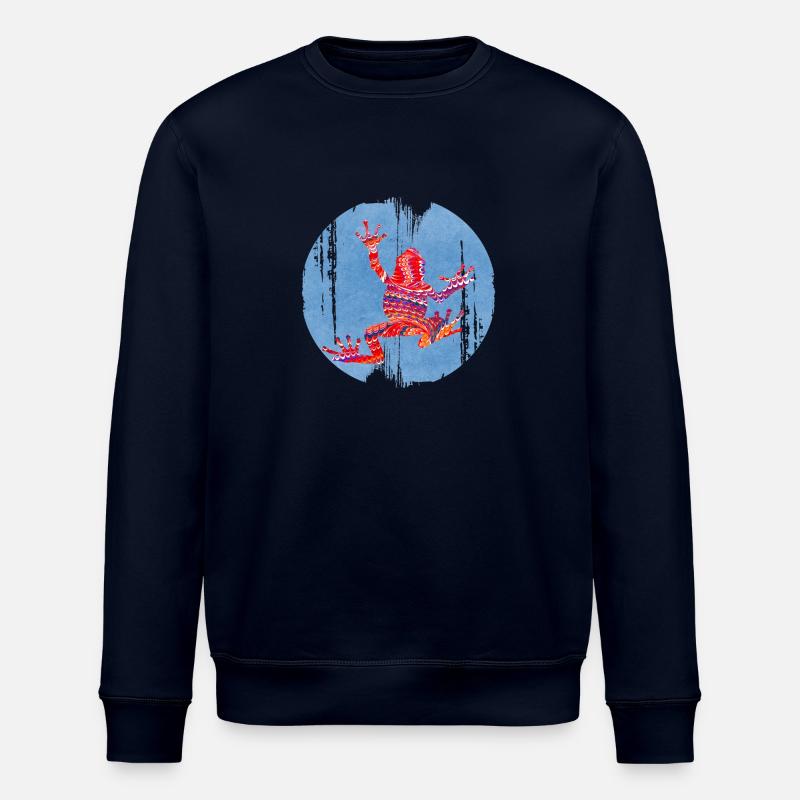 frog 110 a - Stanley/Stella ROLLER Unisex Organic Sweatshirt - navy