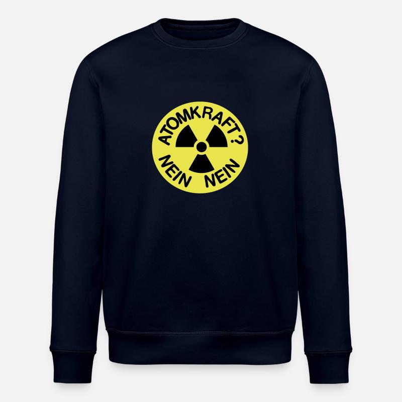 Atomkraft NEIN NEIN Danke - Stanley/Stella Unisex Bio-Sweatshirt ROLLER - Navy