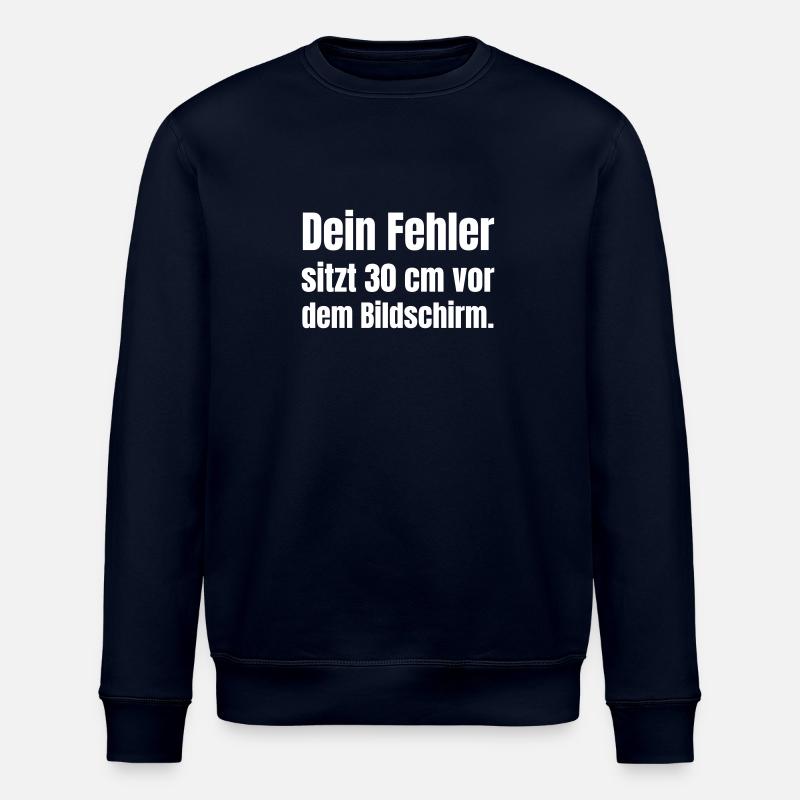 IT Computer Support Beruf - Stanley/Stella Unisex Bio-Sweatshirt ROLLER - Navy