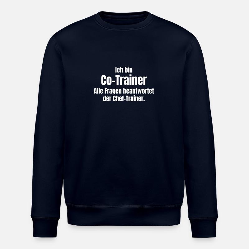 Assistant coach - Stanley/Stella ROLLER Unisex Organic Sweatshirt - navy