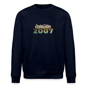 18e anniversaire Edition Limitée (SCR) 02/2007 - Sweat bio ROLLER Stanley/Stella Unisexe - marine - Devant - Nik (191cm)