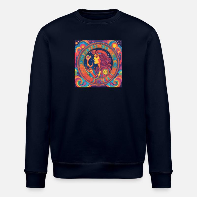 Vierge Astro Cadeau d’anniversaire - Sweat bio ROLLER Stanley/Stella Unisexe - marine